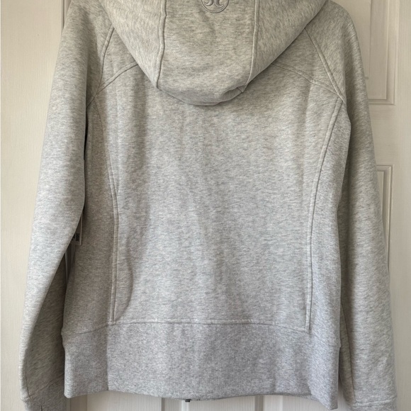 Lululemon Scuba Hoodie Jacket Light Grey NWT - Picture 3 of 4